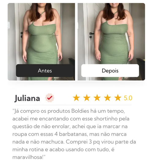Depoimento da Juliana - antes e depois com UltraShaper