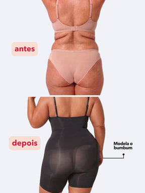 Kit Body Macaquinho Modelador Ultra Shaper