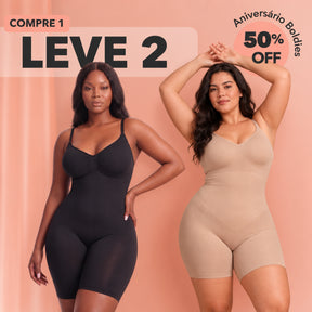 Compre 1 Leve 2 - Kit Body Macaquinho Modelador Ultra Shaper